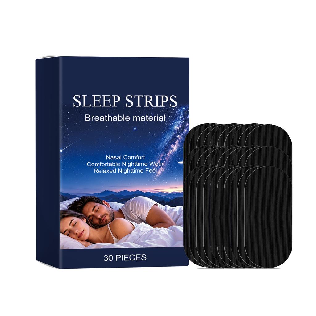 Breathable Sleep Strips for Nasal Comfort and Relaxed Nighttime Use 30 Pieces for Comfortable Night Wear and Improved Sleep Quality