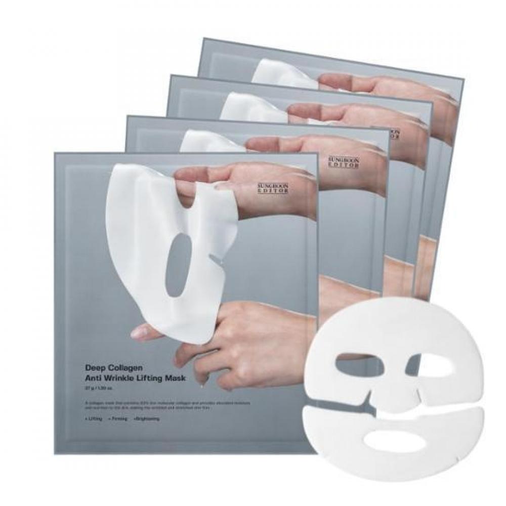 

Ingredient Editor Deep Collagen Anti Wrinkle Lifting Mask 4 листа