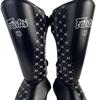 Espinilleras de Artes Marciales Boxeo Muay Thai Kickboxing Protección Adulto Unisex PU Pierna