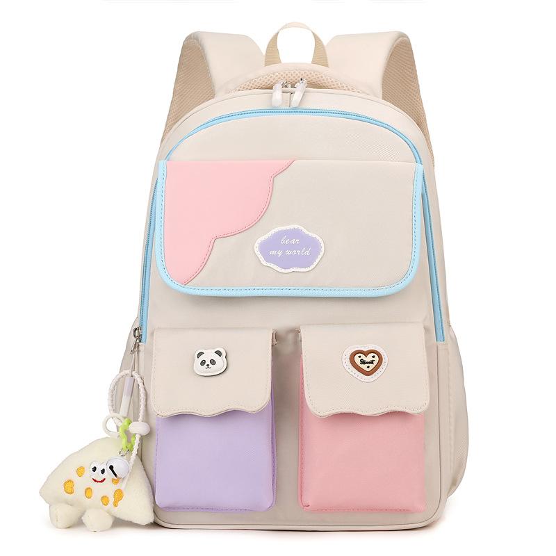 School BagsNew cute ins style high-value backpack cute female student commuting primary school students 1st-3rd grade backpack