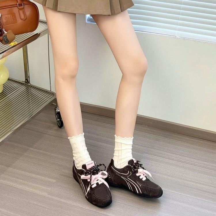 Keep version~ Light inner height increase German training shoes for women 2025 autumn new versatile fashion casual sports shoes for women