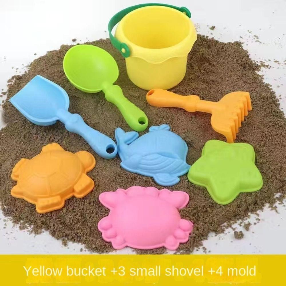 1 Set Bucket Beach Sand Play Toys Shovel Beach Play Toys Beach Bucket Toys  Beach Party
