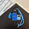 Itness Theme Rubber Keychain Pendant Portable Gym Style Bag Charm Durable Key Ring for Sports Lovers Men Women Daily Accessory