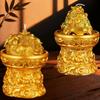 Treasure Bowl Wealth-Attracting Candle for Home and Temple