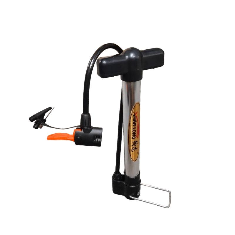1pcs Home Convenient Bicycle Pump Bike Floor Pump with Gauge Inflator Portable Tire Pumps for Ball Bike Pumps Bike Accessories