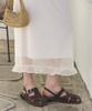 Drawfit Women Arco Fisherman Sandals [Black]