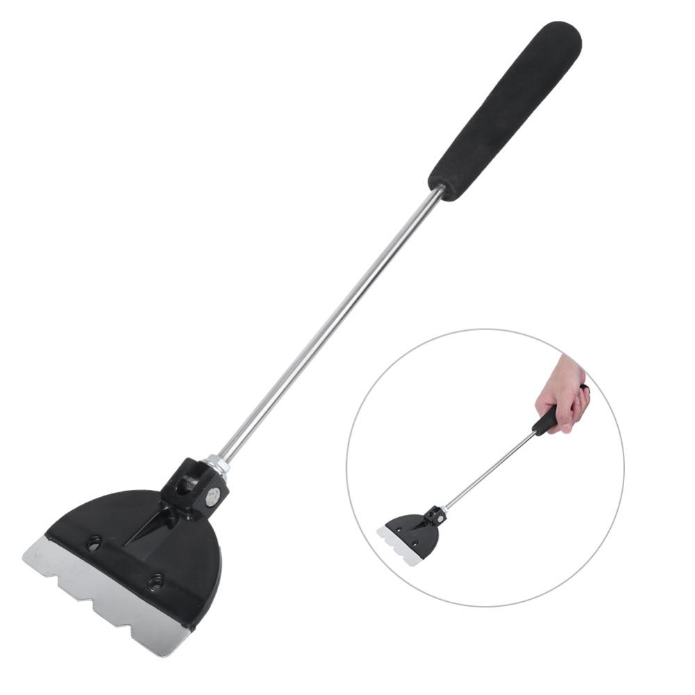 Adjustable Angle Fishing Lure Shovel EVA Handle Fishing Tackle Shovel  Bait Mixing Tool