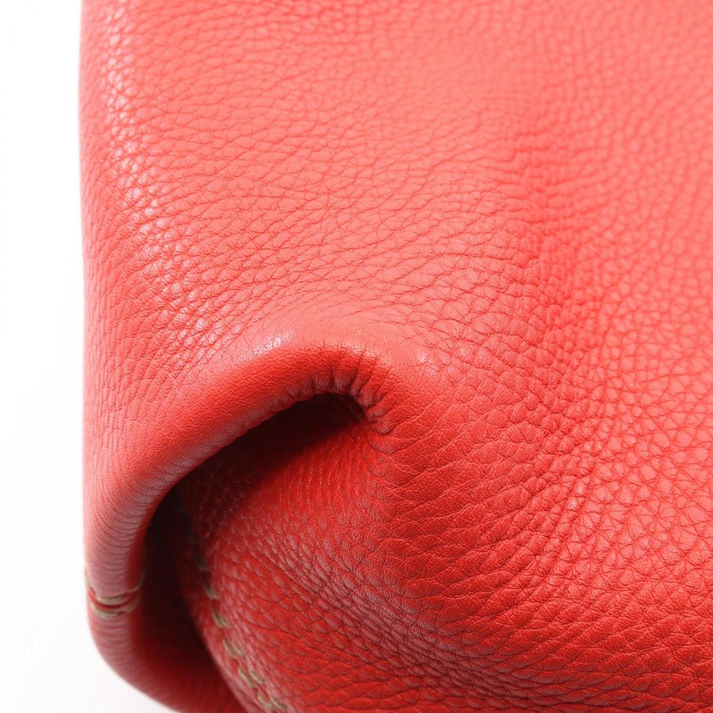Used FENDI Selleria Two Bag Shoulder Bag 8BN232 leather Red Used Women