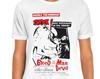 Blood Of The Man Devil Movie T-Shirt - White Short Sleeve Tee