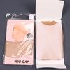 1 Pair Wig Hat Stretchy Invisible Breathable Sheer Natural Nude Ultra-thin Women Lace Front Wig Synthetic Hair Net Stocking