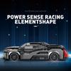 Set de construcție model mașină de curse de viteză 9X8 Supercar Set blocuri de construcție Vehicul de colecție Jucării set 280 buc