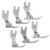 6PCs Presser Foot Single Needle Sewing Machine Accessories Industrial Spare Parts Steel