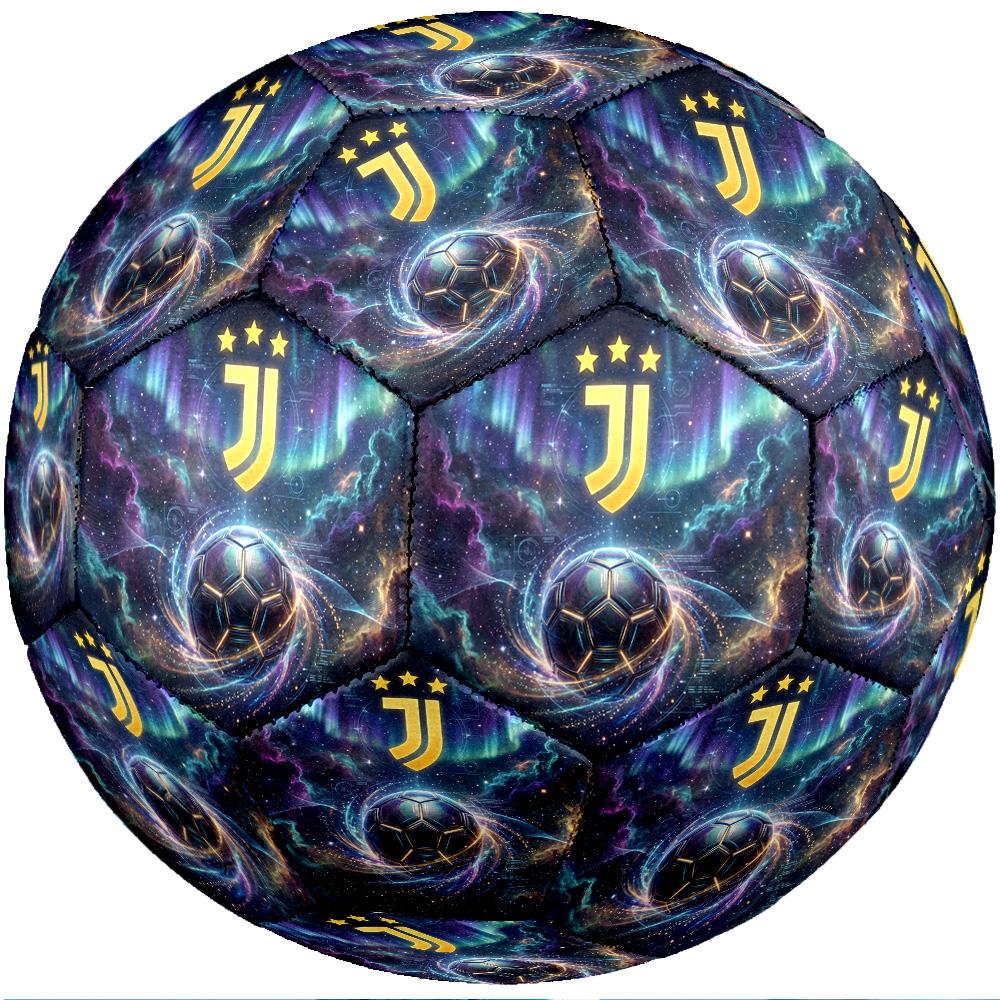 Pallone da calcio a tema Juventus FC Taglia 5 Pallone da calcio Tocco Morbido Pallone da calcio Professionale per Allenamento per Sport all'Aperto