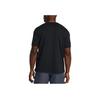 Under Armour Meridian Solid Fashion Versatile Comfortable Crew Neck Short Sleeve T-Shirt Men Tops Black 1386973-001