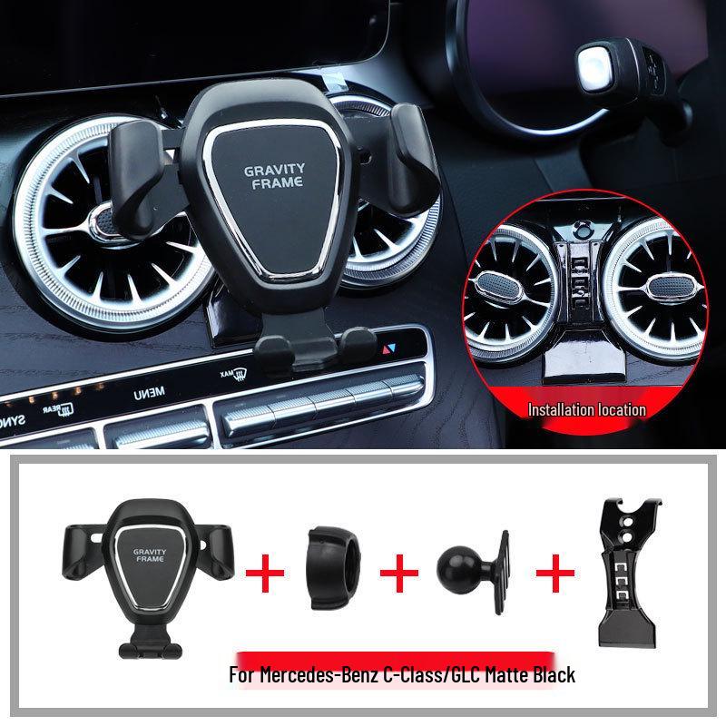 Držák na telefon do auta Mercedes-Benz Třídy C/GLC s bezdrátovým nabíjením (Modely 2015-2022)