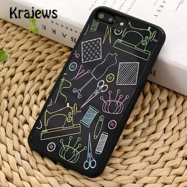 Krajews Antique Sewing Machine Soft Phone Case Cover For iPhone 17 Air 16 15 14 plus 11 12 13 pro max Plus coque Fundas