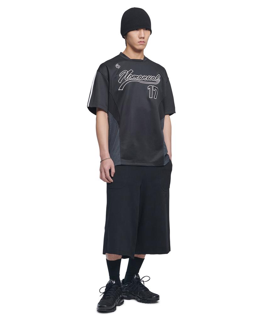 Nomaenyueol Sweep Baseball Jersey - Charcoal