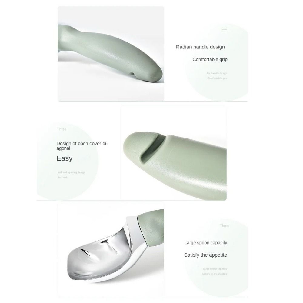 Large Capacity Fruit Ball Scoop Versatile Measuring Spoon Creative Watermelon Scoop Ice Cream