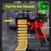 ManualElectric Continuous Firing Safety Shell Soft-Bullet Toy Gun with Bullet Chain Outdoor Shooting Game for Children Gift