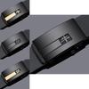 Zodiac Pattern Mens Belt With Auto Lock Closure For Casual Office Wear