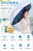 Parasol UV Complete Folds in 3 JIS Heat Automatic Opening and Suitable for Sunny and Rainy Windproof and [Shape Memory, 100% Protection, Sunshade]