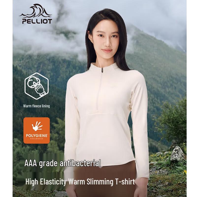 Pelliot Women's Outdoor Fleece Base Layer T-Shirt