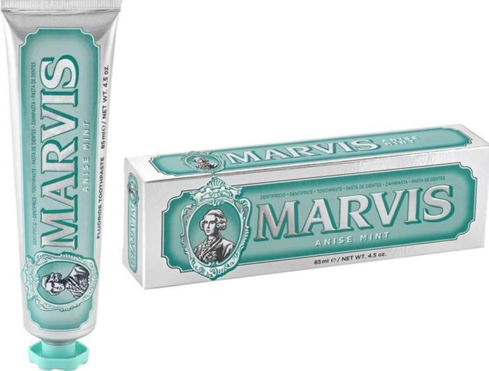 Dentifrice - Marvis - Menthe Anis - 85ml - Anti-taches - Prévention caries - Éclat naturel