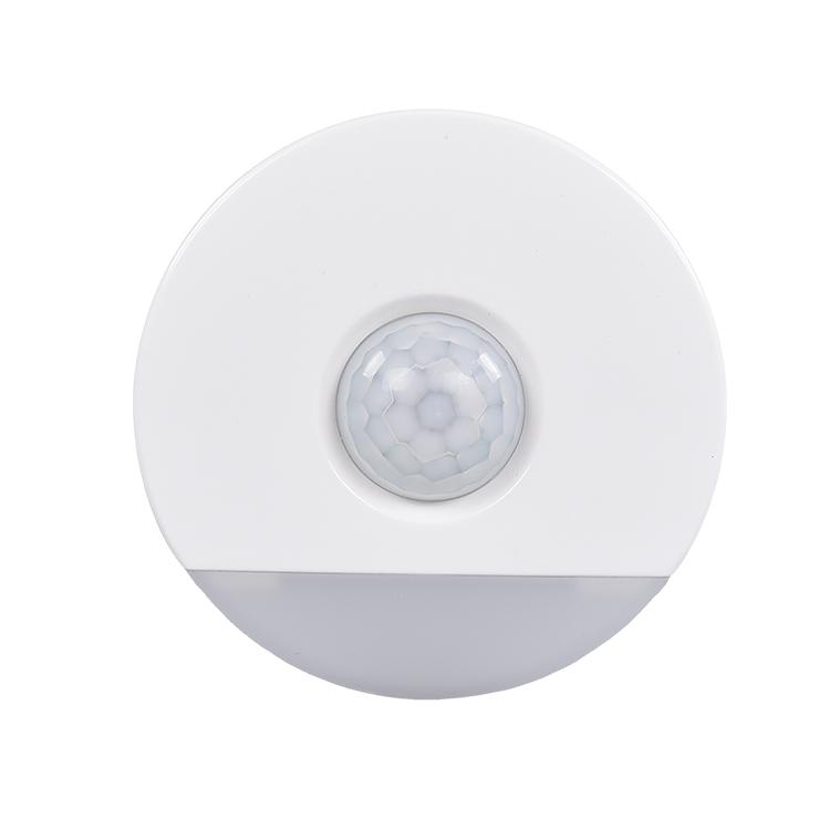 3W Plug-in Motion Sensor Night Light 0.2W Sleep Mode 4100K Neutral White EU 2-Pin Plug Auto On/Off for Bedroom Corridor Wardrobe