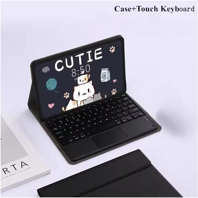 Lenovo Xiaoyang K11 Plus 11.5" Tablet Magnetic Keyboard Leather Case with Bluetooth Pen.