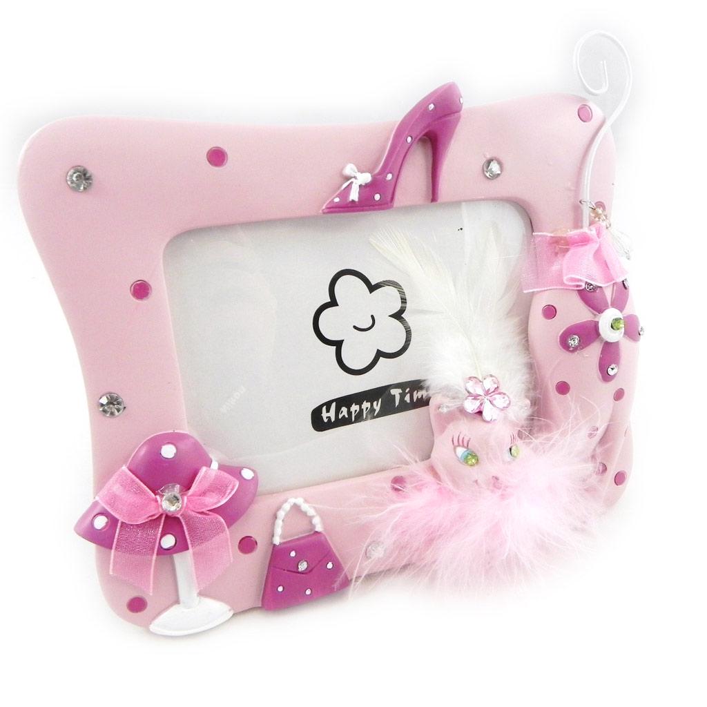 

Les Trésors De Lily [H0946] - Розовая фоторамка Pussicat