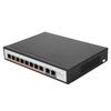 Builtin 8+2 10Port Monitoring PoE Gigabit Ethernet Switch for IP Camera