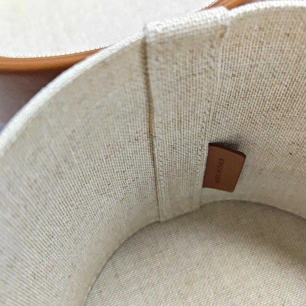 [Pre-Owned] Tambour Embroidered Fashion Versatile Fabric Shoulder Bag Small - Very Good #1PTYUHZ