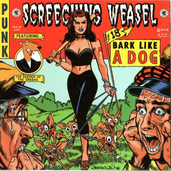 

CD SCREECHING WEASEL - Bark Like Dog FAT5472 Fat Wreck Chord 1996 US Rock Used