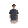 Li-Ning Fitness Series Simple Solid Color Casual Polo Shirt Men Tops Cool-Black APLU255-3