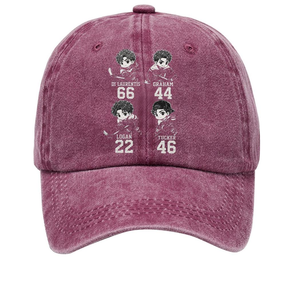 Washed Cotton Baseball Cap Vintage Soft Top Denim Hat Distressed Look Adjustable Back Strap Casual Style