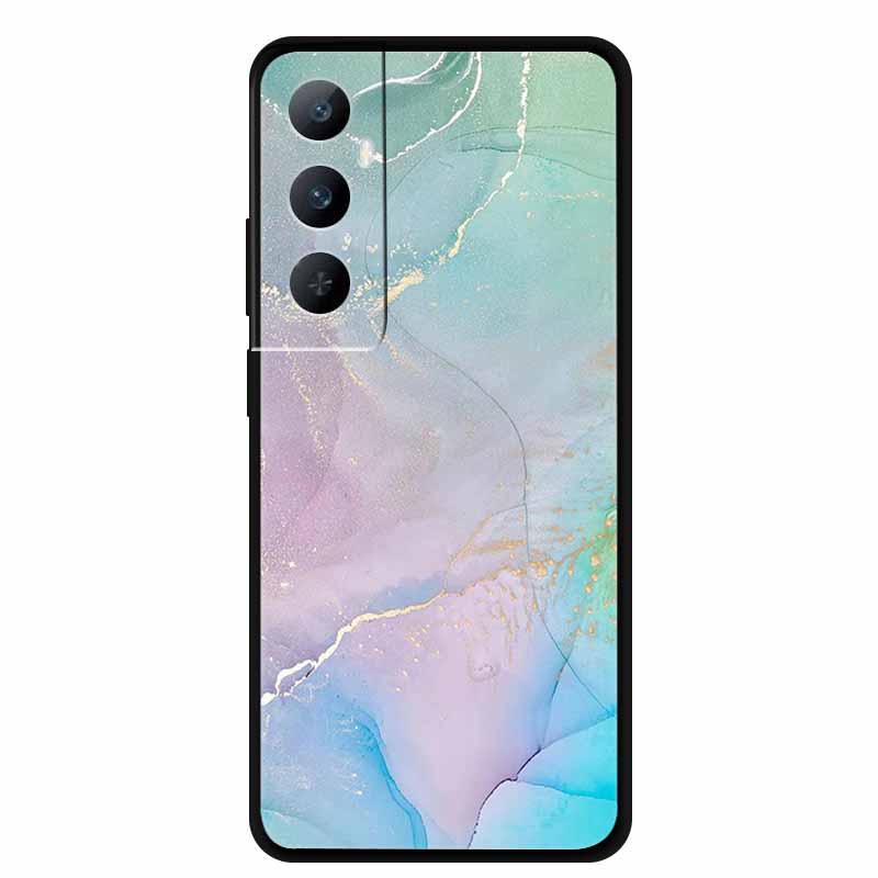 For Realme C65 4G Global C 65 Phone Case Marble Patterns Back Cover TPU Soft Silicone Protector Shield Funda for RealmeC65 Capa