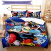 3pcs UFO Robot Grendizer2 Cover Set - Personalized Name, HD Printed Bedding with 1 Cover and 2 Pillowcases - Perfect for Home Decor, Easy Care
