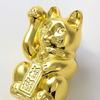 Maneki Neko Gold Color Platinum Weighty Usaya Original Design (Gold Color)