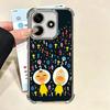 P-Pikmins Cute Game Soft Phone Case For Xiaomi Redmi Note 14 15 Pro Plus 13 12 11S 11T 5G 10 9S 9 Plating Anti-Fall Fundas