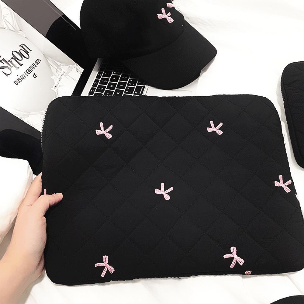 Bowknot Sweet Laptop Bag for 13.3-15 Inch Computers