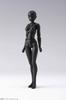 TAMASHII NATIONS DX SET 2 Black Color 135mm Movable Figure S.H.Figuarts Body-chan (Solid Ver.) Approx. ABS&PVC