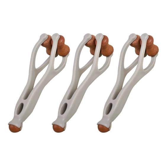 Herramienta de Masaje de Manos para Dedos Palma Masajeador de Acupresión Portátil Rodillo de Masaje de Piedra de Doble Cara Herramienta para Hogar Oficina