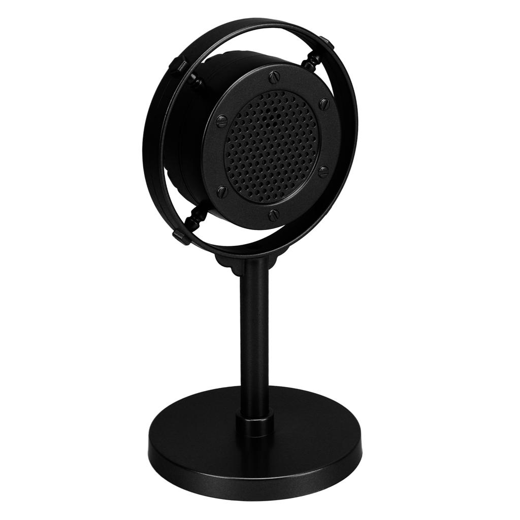 Vintage Retro Microphone Prop Model Fake Plastic Classic Microphone Model Stage Photography Prop