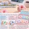 Crunchy Stress Ball Stretchy Fidget Toy 1 Pack Moldable Squeeze Balls Sensory Relief Gadget for Adults Students Studying Working