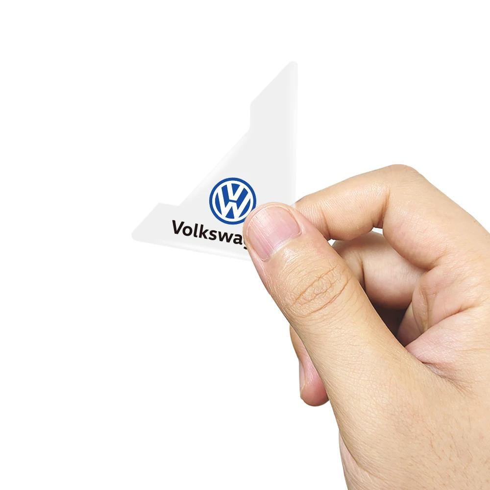 2026 Horké Pro VW VOLKSWAGEN 2/4ks Průhledný Silikonový Chránič Rohu Dveří Auta Proti Kolizi Kryt Autopříslušenství Pro Volks