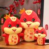 Chinese Lunar New Year Snake Plush Toy Pendant Mascot Ornament Stuffed Gift Doll
