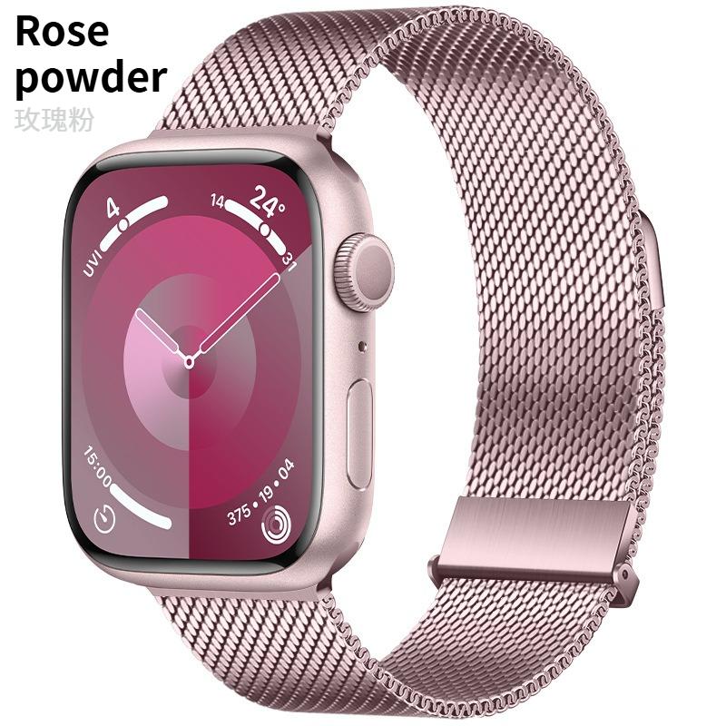 Magnetic Strap for Apple Watch Band Ultra 49mm 46mm 42mm Milanese Bracelet iWatch Series 10/11 9 8 7 6 5 4 SE/3 45/44/41/40mm