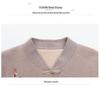 2025 Autumn/Winter Wool Sweater for Mom and Mother-in-law, Warm Red Base Layer for Middle-Aged & Elderly Women