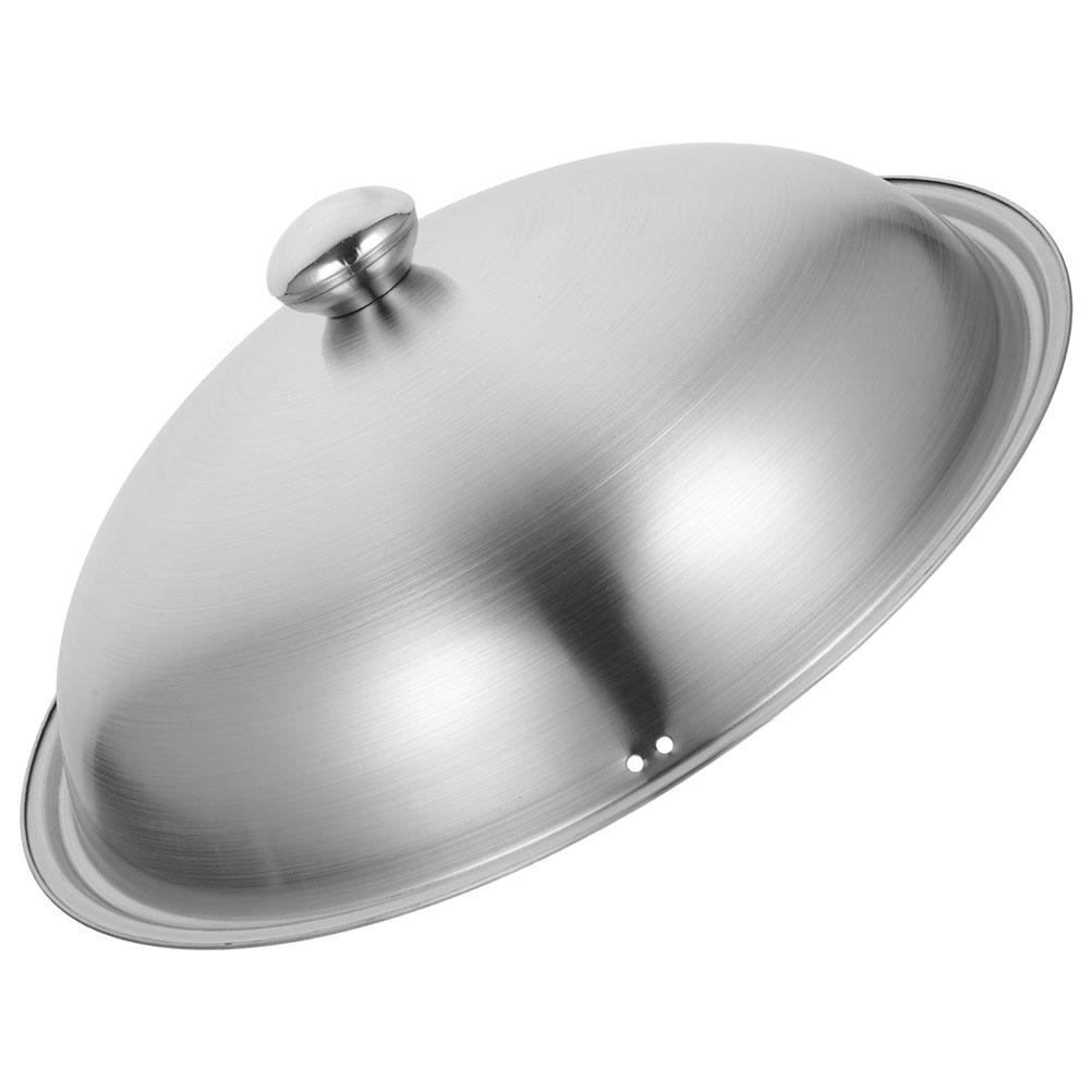 1Pc Stainless Steel Pot Lid Metal Pan Cover Cookware Parts Kitchen Supplies Frying Pans Wok Griddle Lids Household Accessories