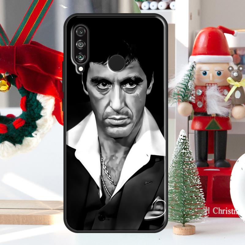 Scarface Tony Montana Film For Huawei Nova 7i 8i 11i 12i 12s Y73 Y70 Y90 Y60 Y72 Y61 Y91 9 10 SE P30 Pro P40 Lite Case